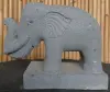 Product image 10 of the product “Standing elephant made of Riverstone about 45cm length ”